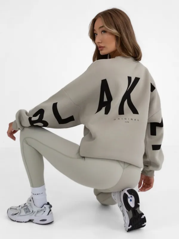 Isabel Oversized Jumper - Grey sold by Blakely