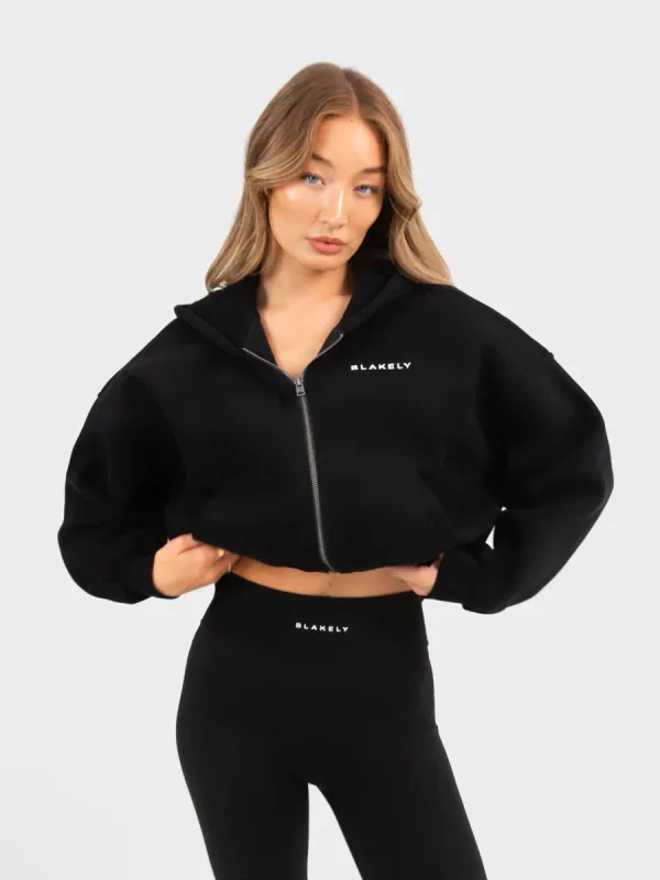 Soho Full Zip Hoodie - Black sold by Blakely