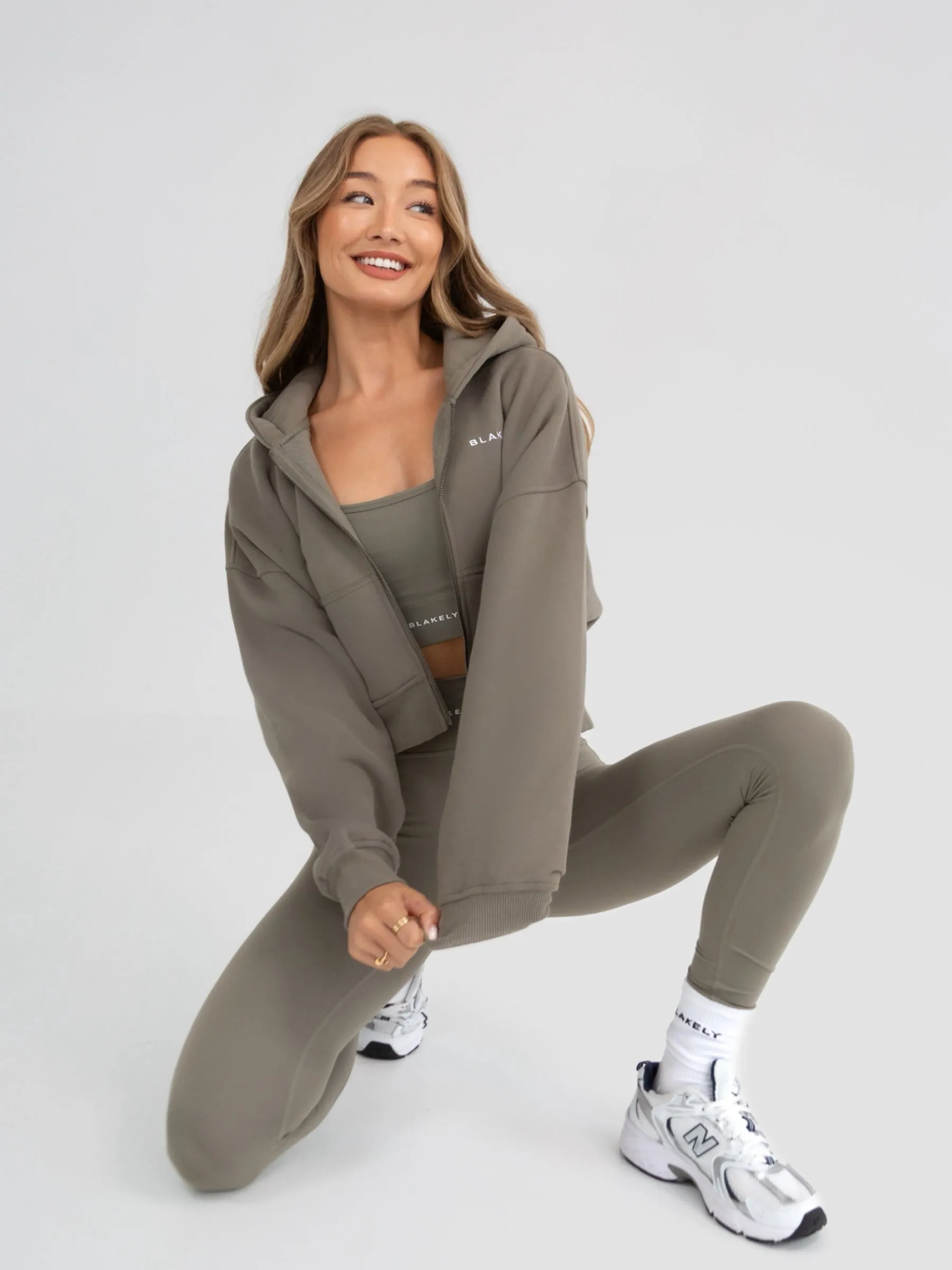 Soho Full Zip Hoodie - Safari Green sold by Blakely product image thumbnail 2