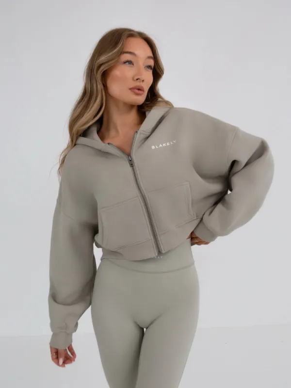 Soho Full Zip Hoodie - Grey sold by Blakely