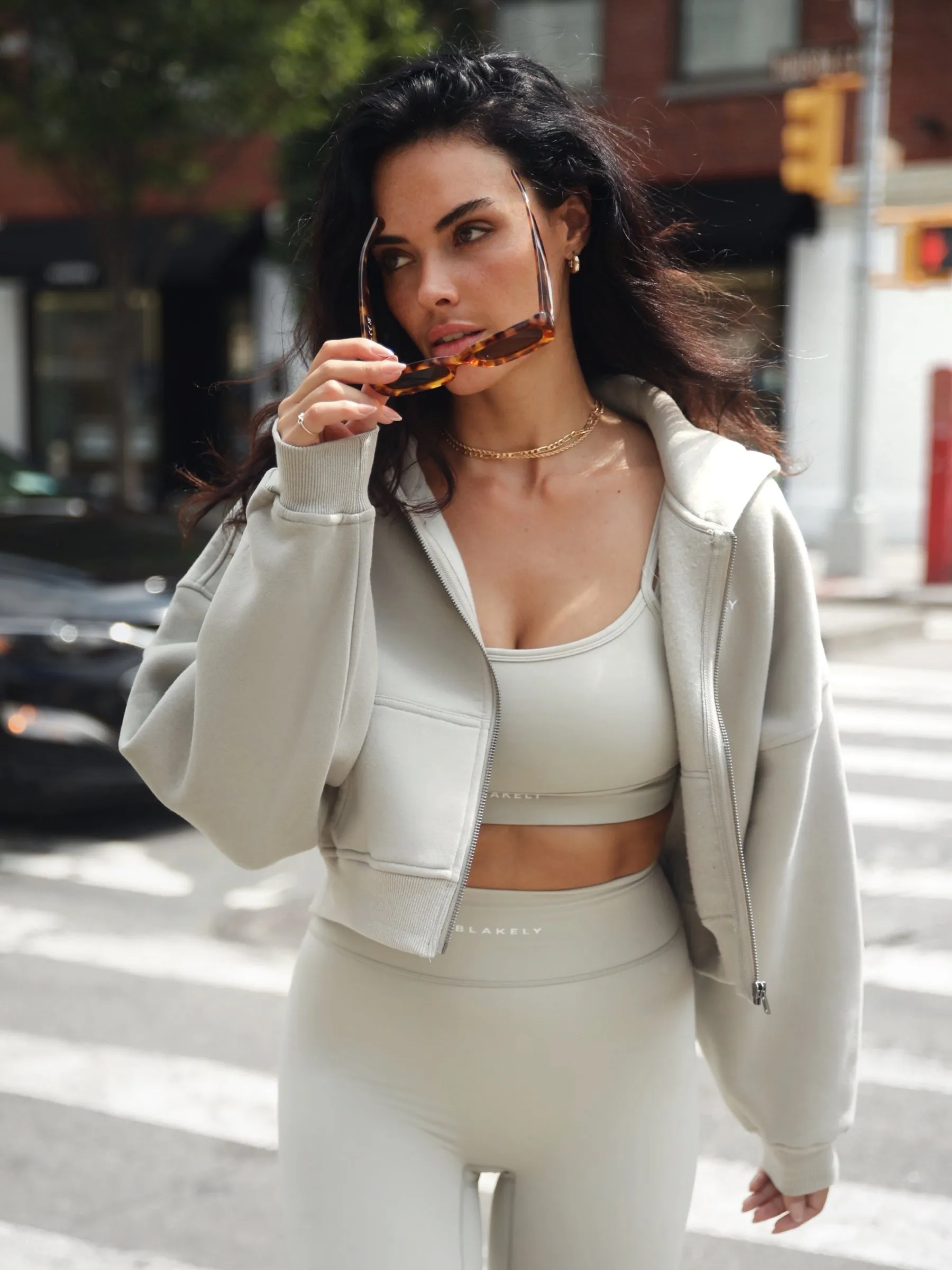 Soho Full Zip Hoodie - Grey sold by Blakely product image thumbnail 3