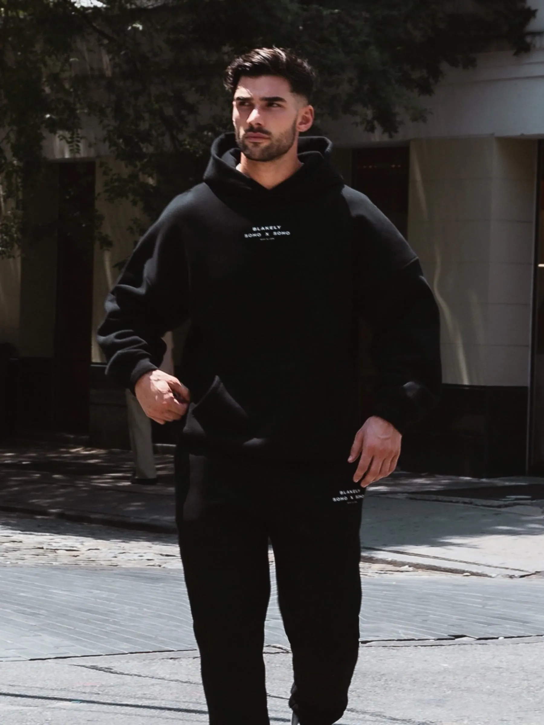 Soho Relaxed Hoodie - Black sold by Blakely product image thumbnail 5