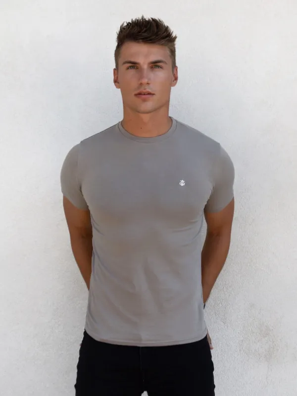 Hayden T-Shirt - Neutral Grey sold by Blakely