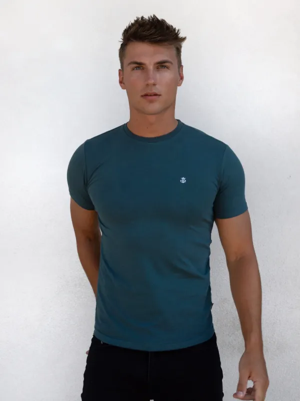 Salerno T-Shirt - Teal Green sold by Blakely