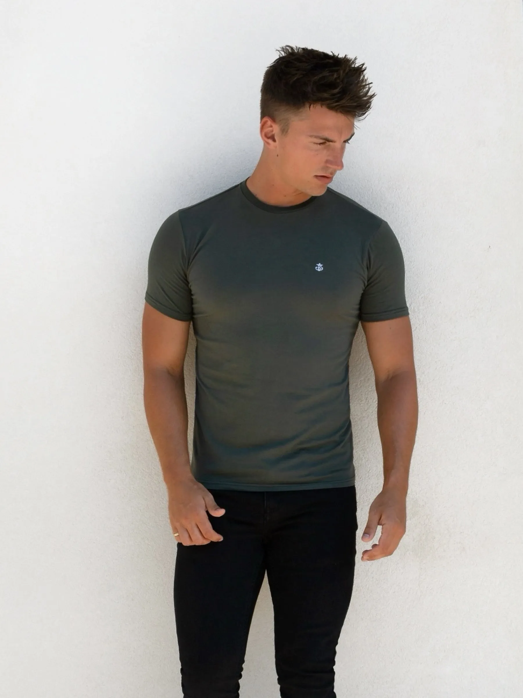 Renzo T-Shirt - Khaki Green sold by Blakely product image thumbnail 4