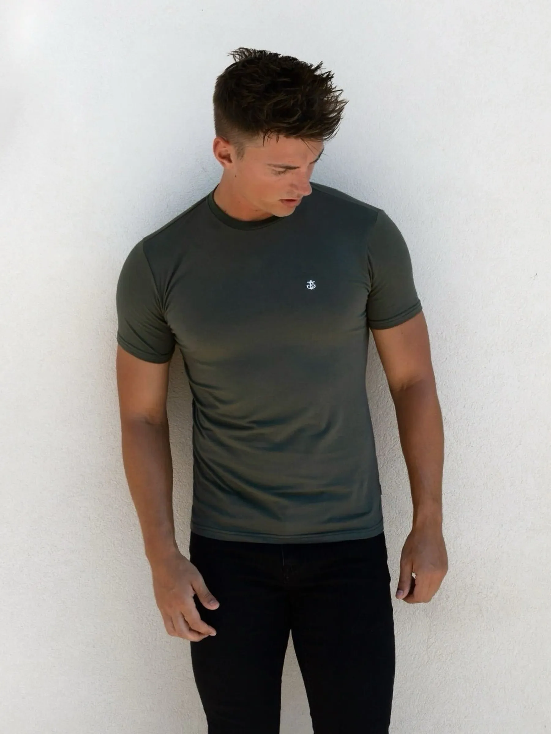 Renzo T-Shirt - Khaki Green sold by Blakely product image thumbnail 5