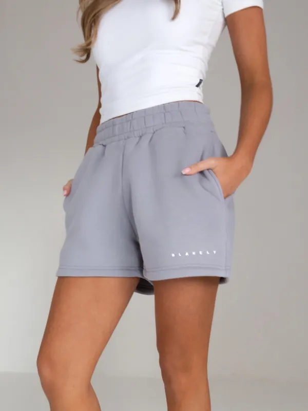 Isabel Jogger Shorts - Pale Lilac sold by Blakely