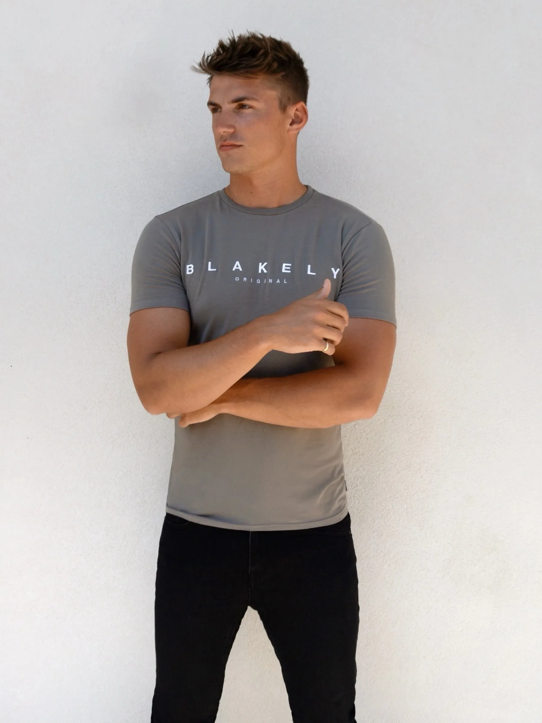 Alden T-Shirt - Khaki Green sold by Blakely product image thumbnail 2