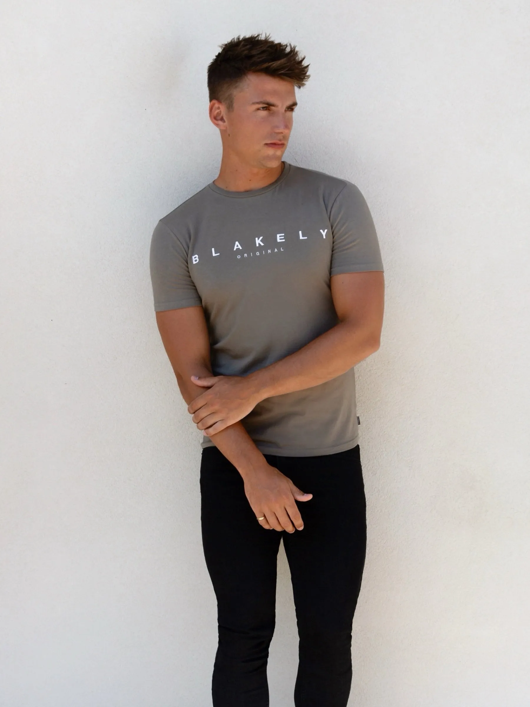 Alden T-Shirt - Khaki Green sold by Blakely product image thumbnail 5