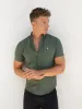 Ronan Short Sleeve Shirt - Green sold by Blakely
