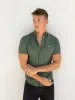 Ronan Short Sleeve Shirt - Green sold by Blakely