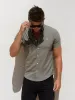 Merrick Short Sleeve Shirt - Khaki Green sold by Blakely