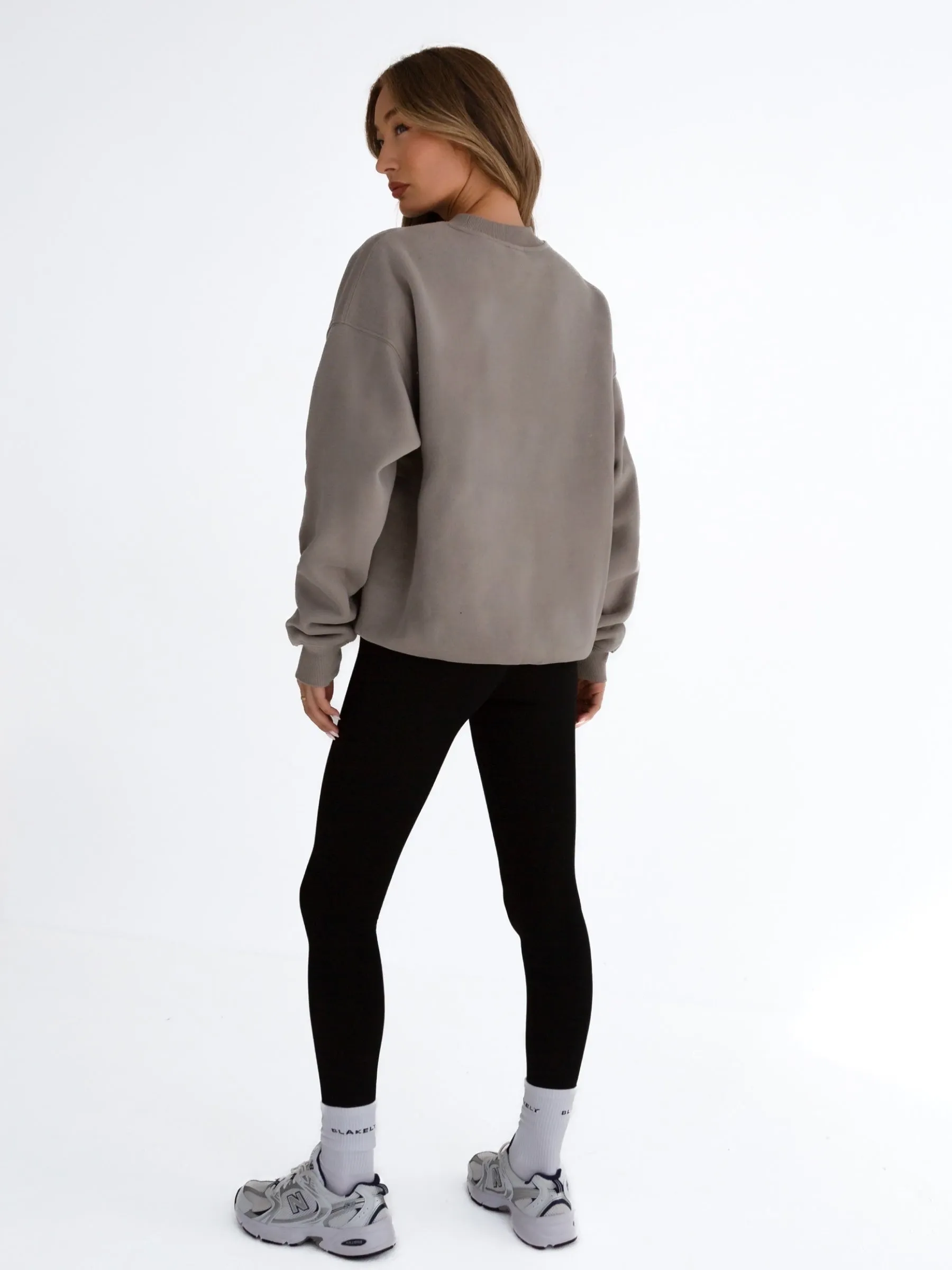 Composure Oversized Jumper - Neutral Grey sold by Blakely product image thumbnail 5