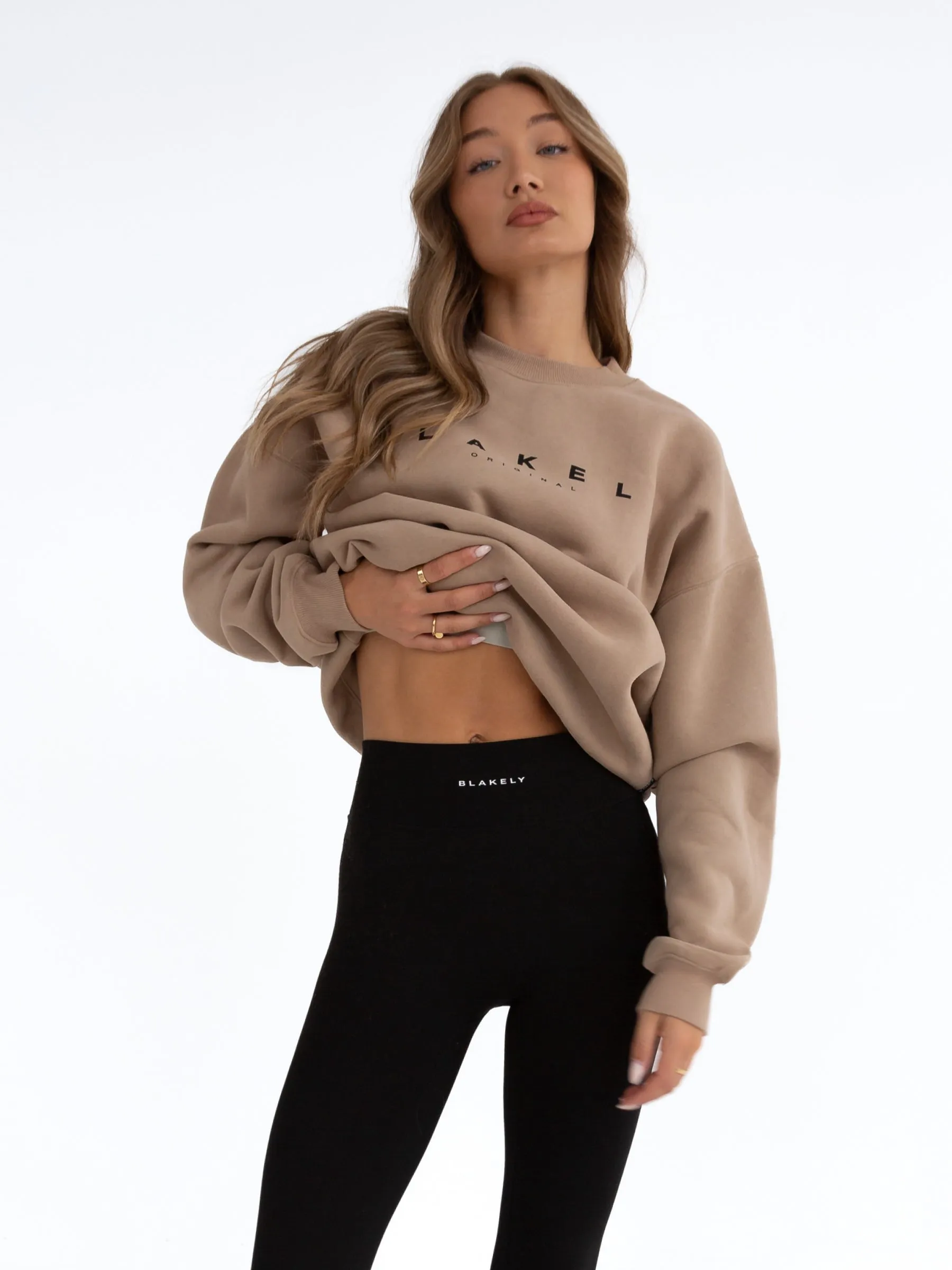Composure Oversized Jumper - Tan sold by Blakely product image thumbnail 2
