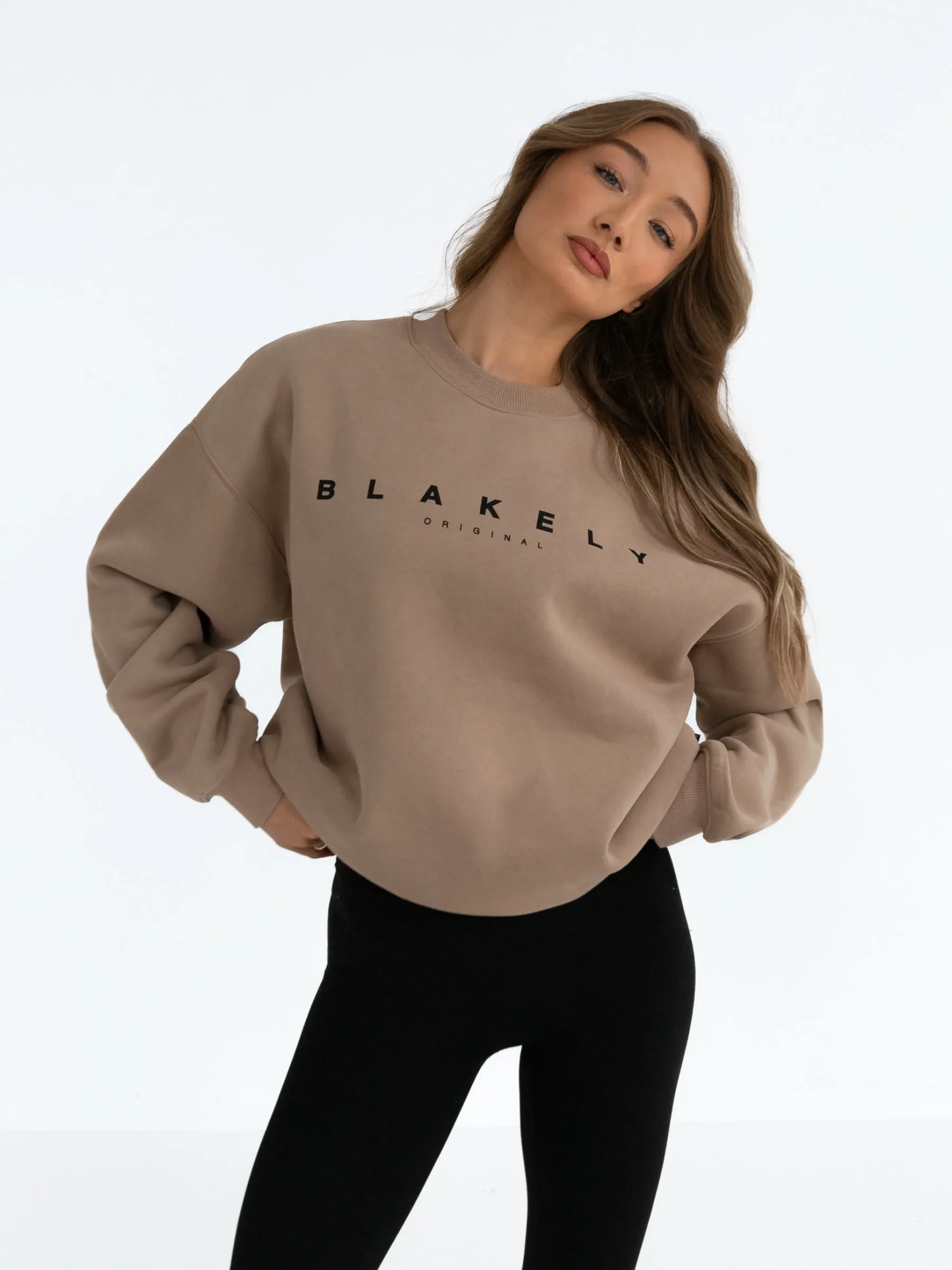 Composure Oversized Jumper - Tan sold by Blakely product image thumbnail 5