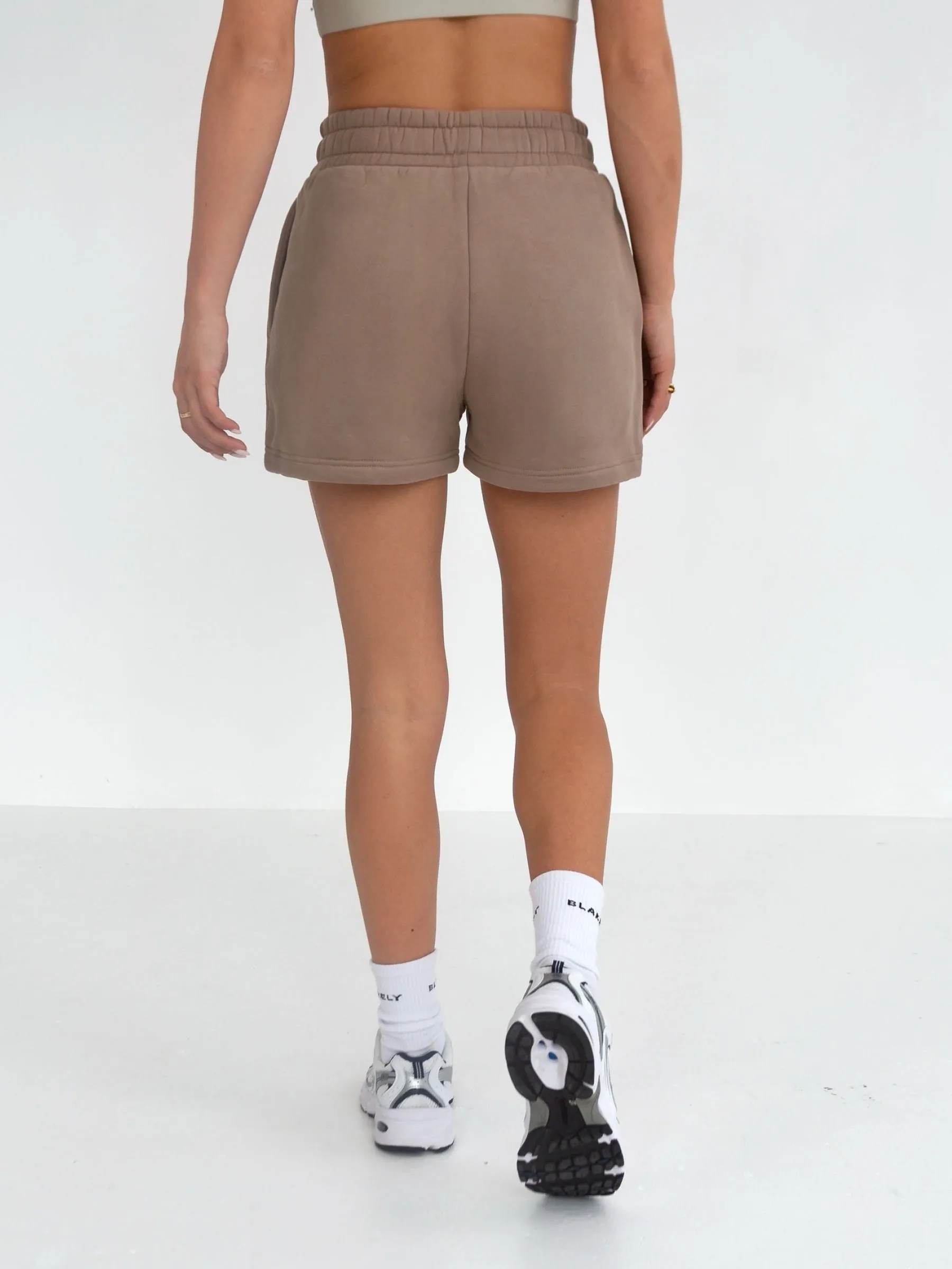 Isabel Jogger Shorts - Brown sold by Blakely product image thumbnail 5