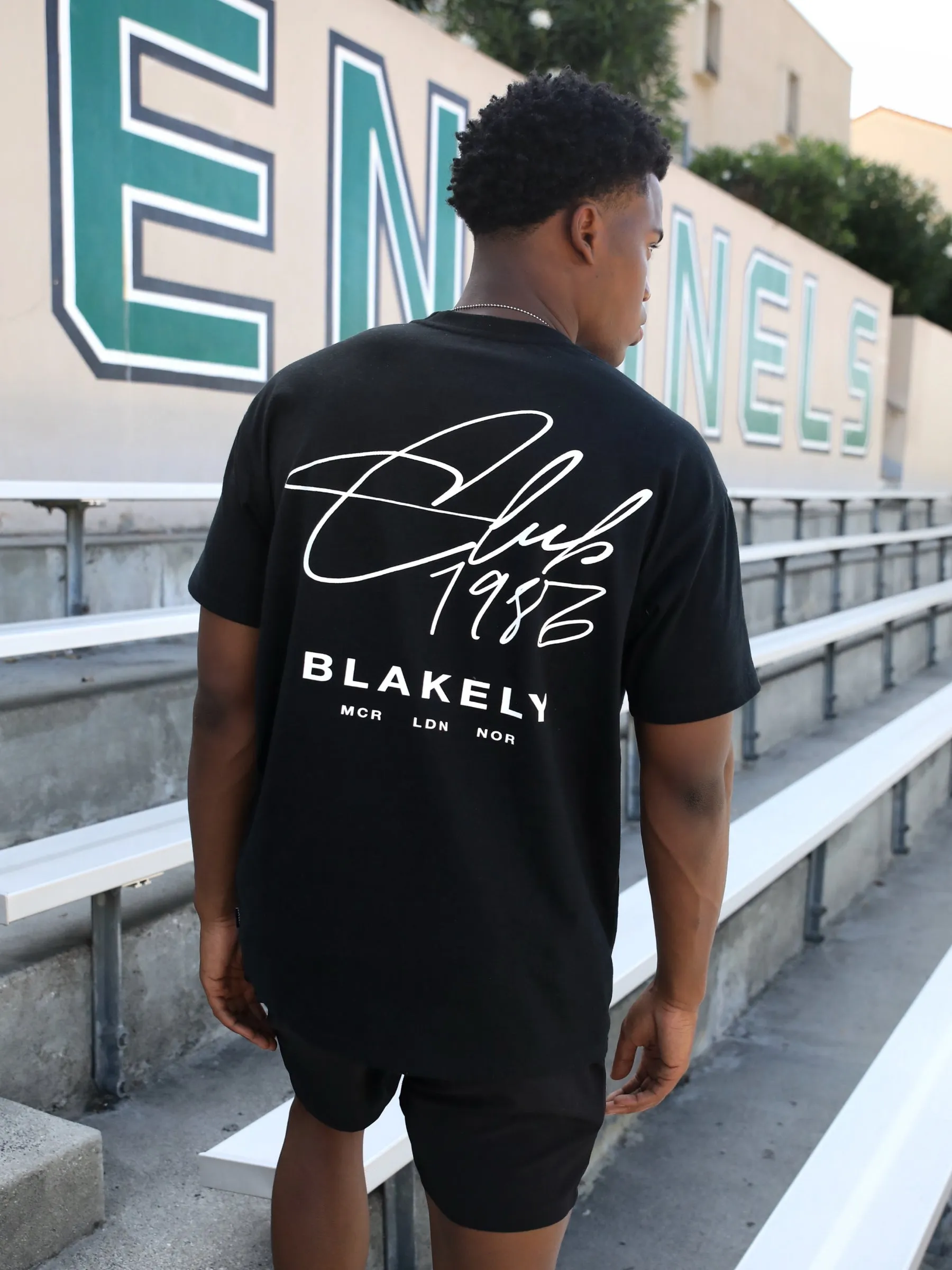 Club Relaxed T-Shirt - Black sold by Blakely product image thumbnail 3