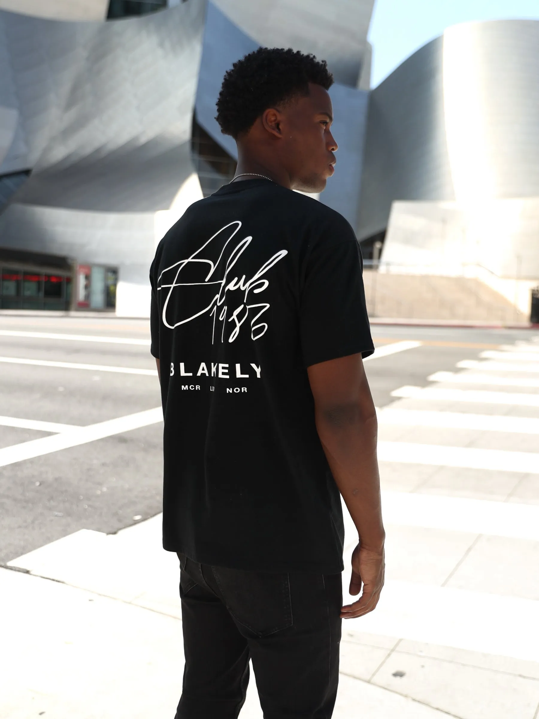 Club Relaxed T-Shirt - Black sold by Blakely