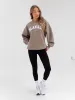 Varsity Oversized Jumper - Light Beige sold by Blakely