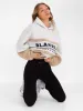 Alpine Sports Oversized Hoodie - Marl White sold by Blakely