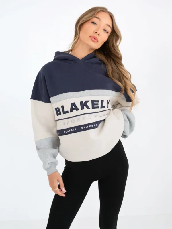 Alpine Sports Oversized Hoodie - Navy sold by Blakely