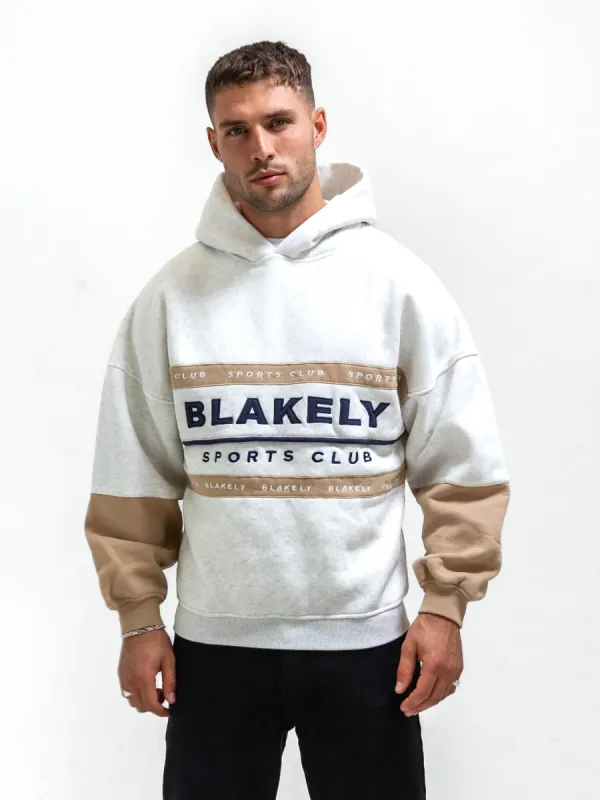 Alpine Sports Relaxed Hoodie - Marl White sold by Blakely