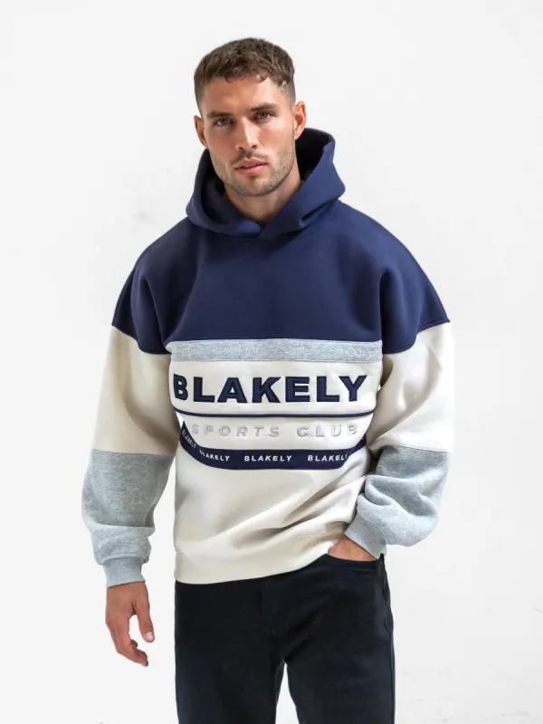 Alpine Sports Relaxed Hoodie - Navy sold by Blakely