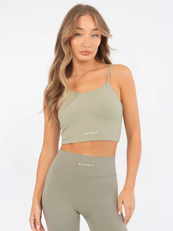 Ultimate Sculpt Bra - Olive sold by Blakely
