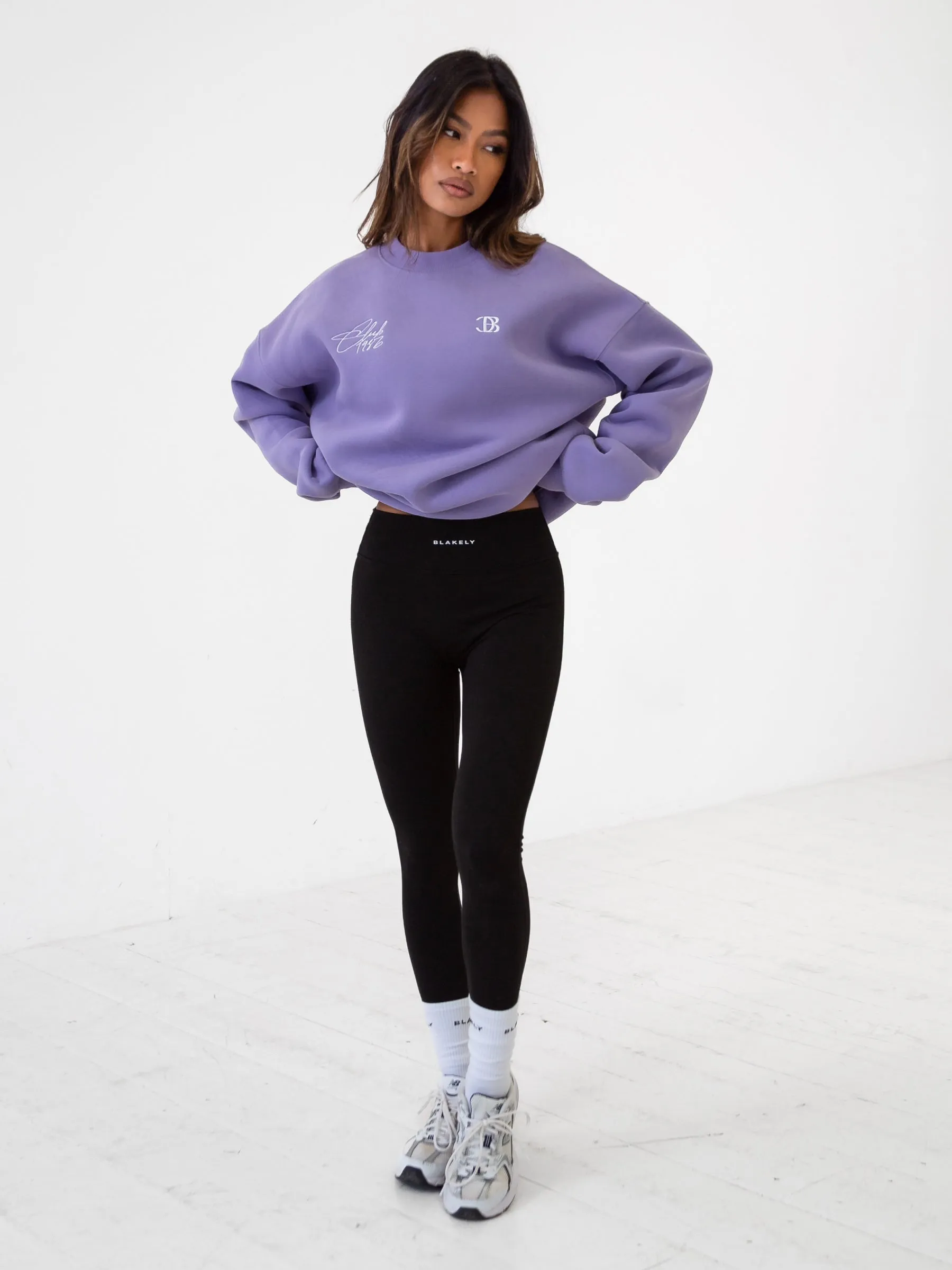 Club Oversized Jumper - Violet sold by Blakely product image thumbnail 5