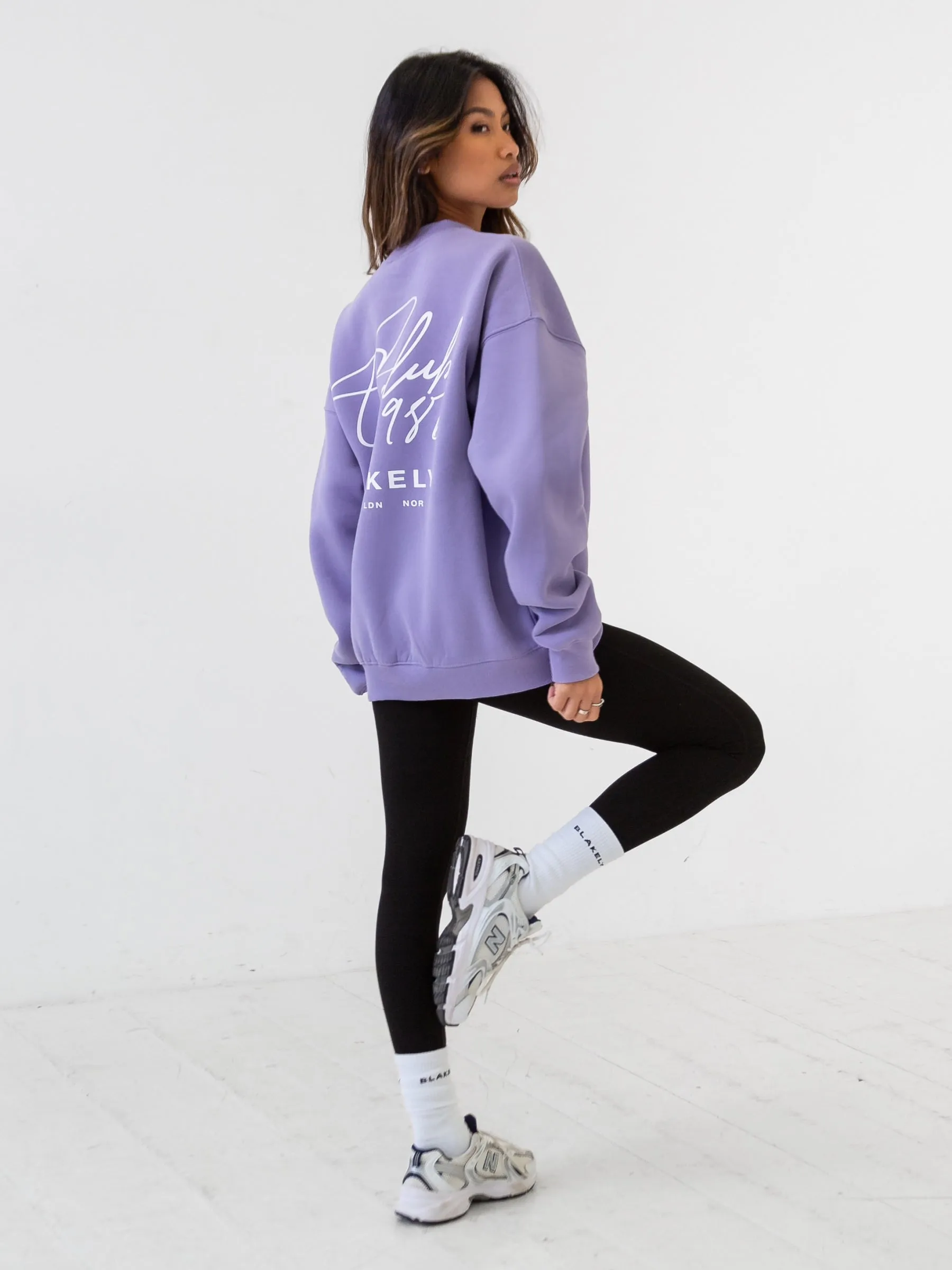 Club Oversized Jumper - Violet sold by Blakely product image thumbnail 4