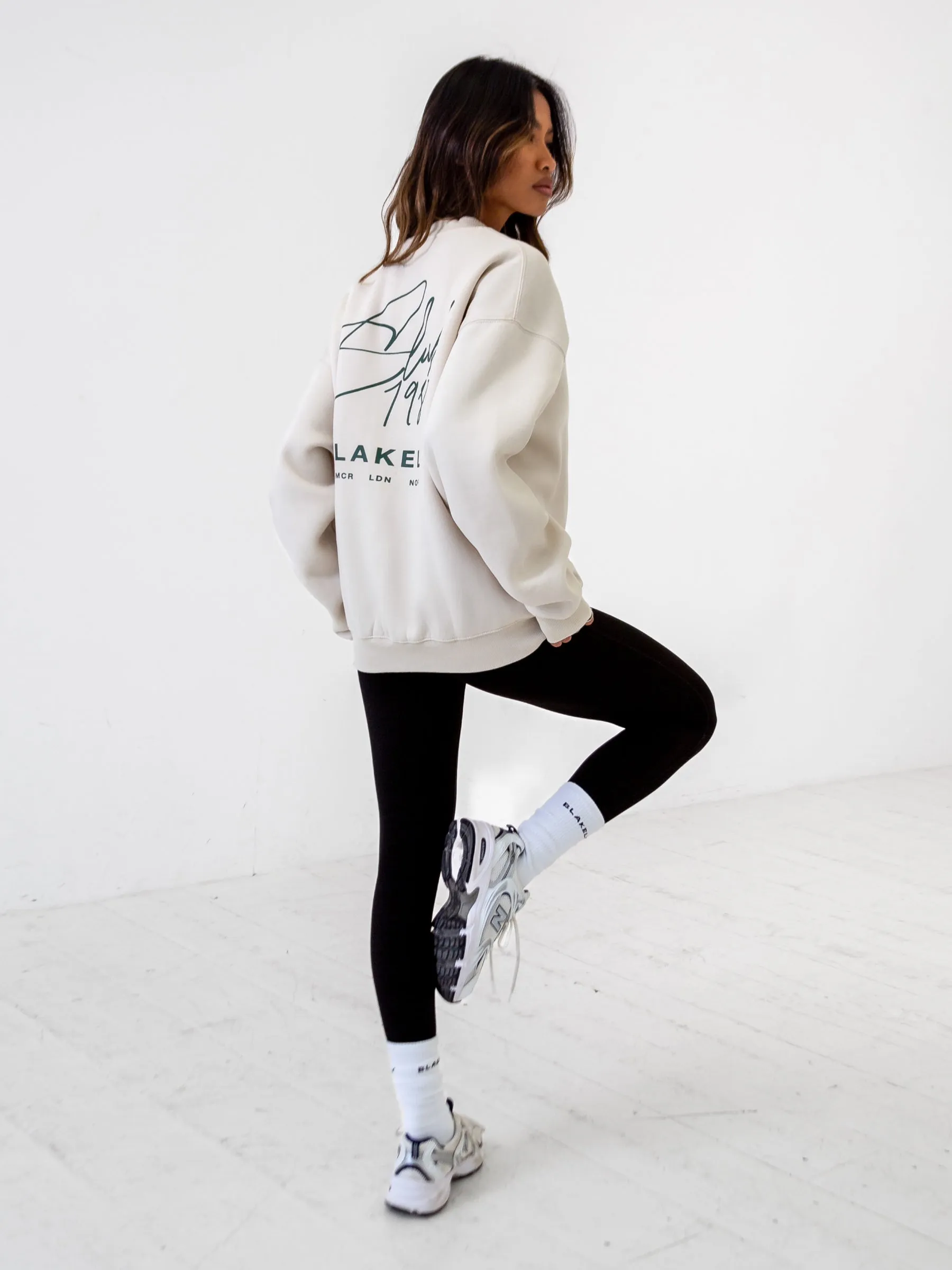 Club Oversized Jumper - Chalk sold by Blakely product image thumbnail 3