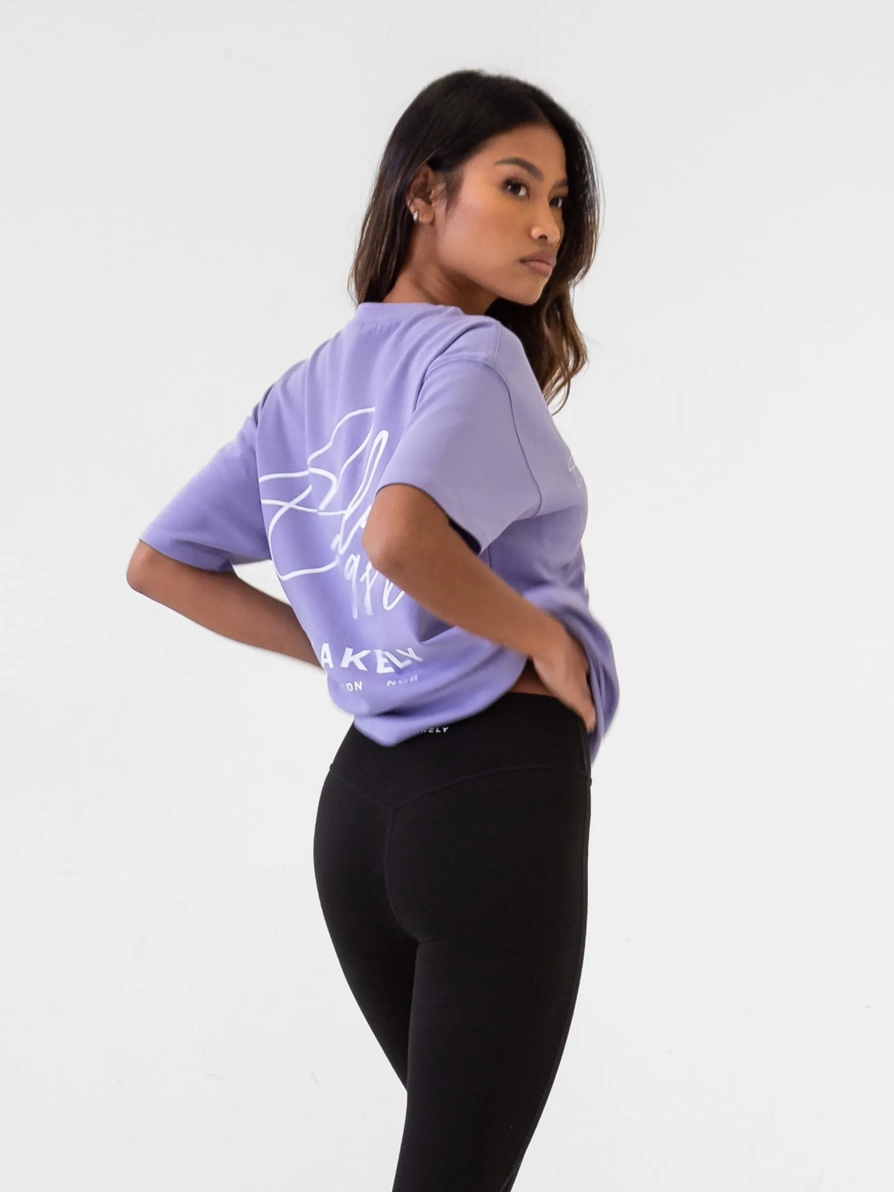 Club Oversized T-Shirt - Violet sold by Blakely product image thumbnail 4