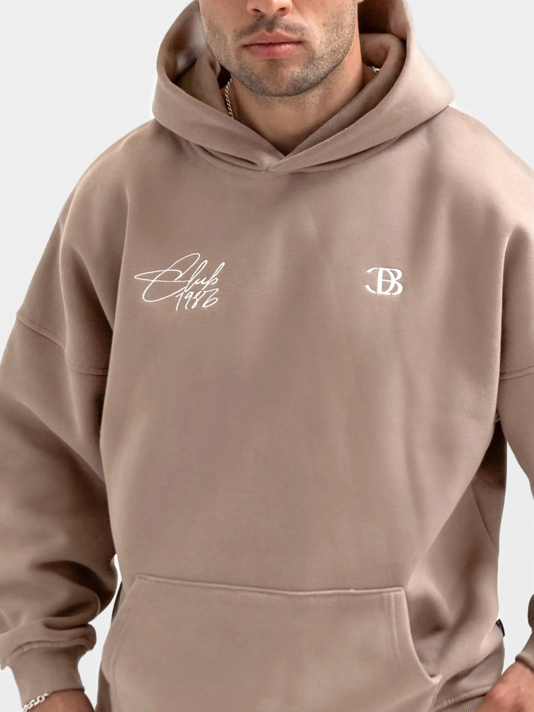 Club Relaxed Hoodie - Brown sold by Blakely product image thumbnail 4