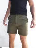 Stretch Chino Shorts - Khaki sold by Blakely