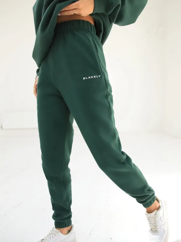 Riviera Initial Womens Sweatpants - Dark Green sold by Blakely