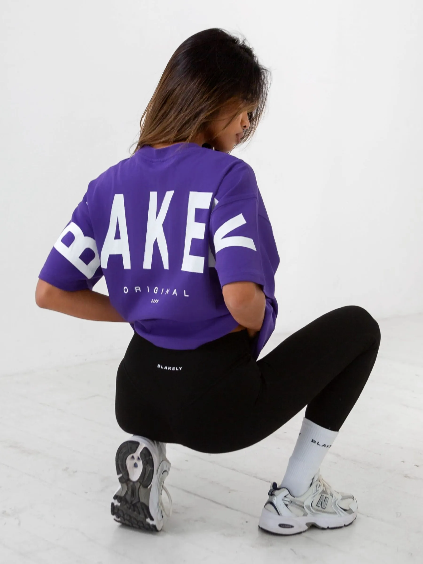 Isabel Oversized T-Shirt - Purple sold by Blakely product image thumbnail 3
