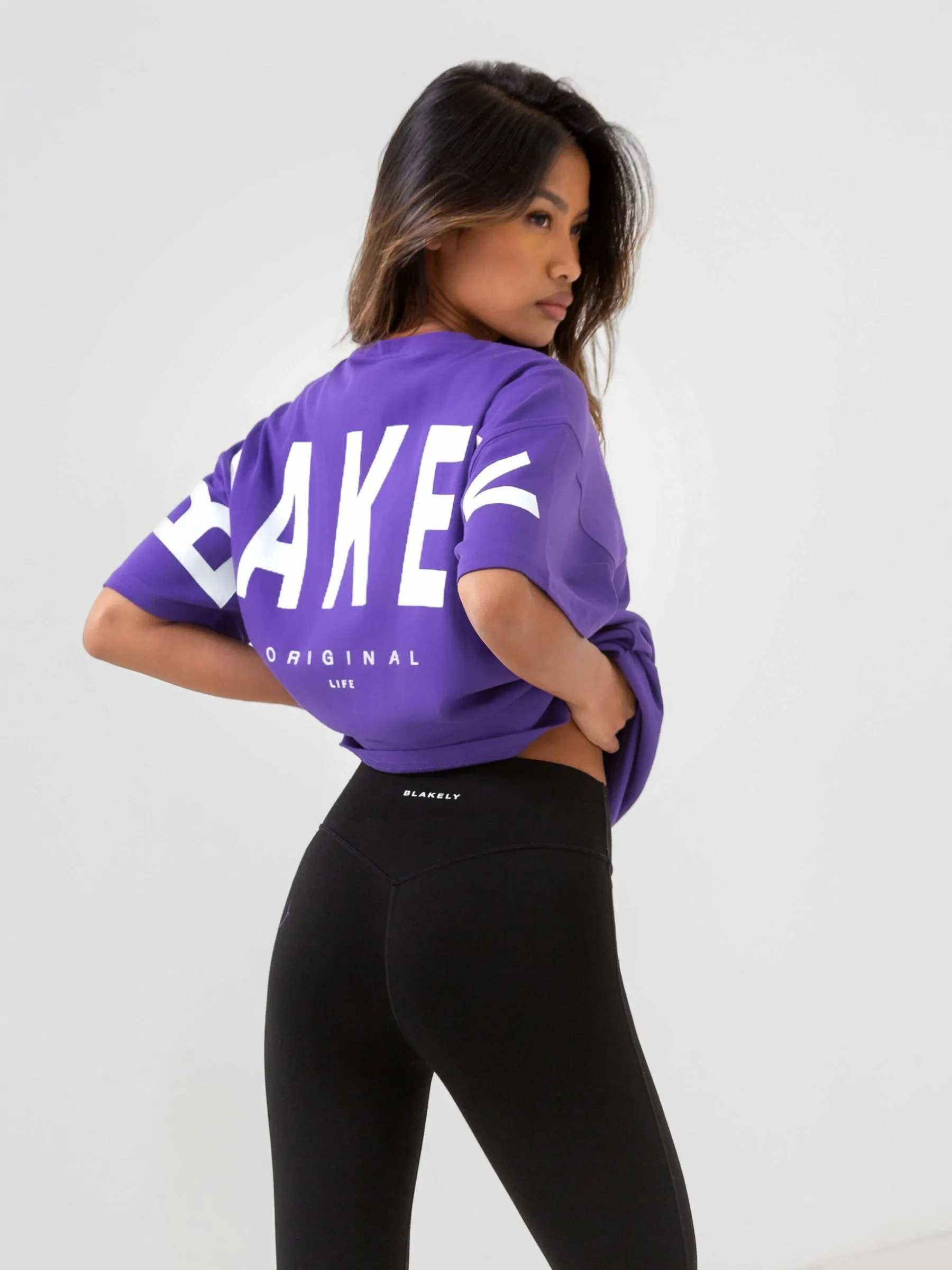 Isabel Oversized T-Shirt - Purple sold by Blakely product image thumbnail 5