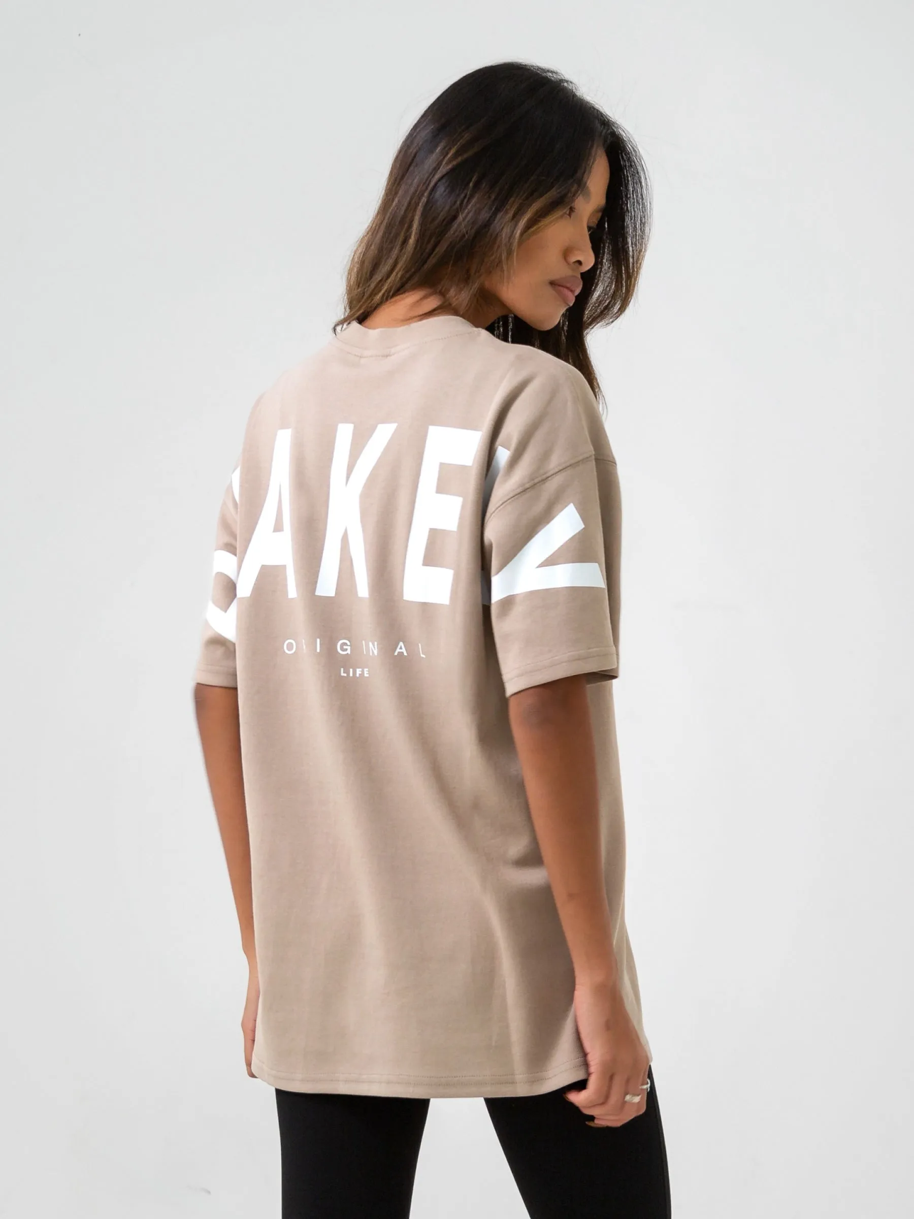 Isabel Oversized T-Shirt - Sand sold by Blakely product image thumbnail 4