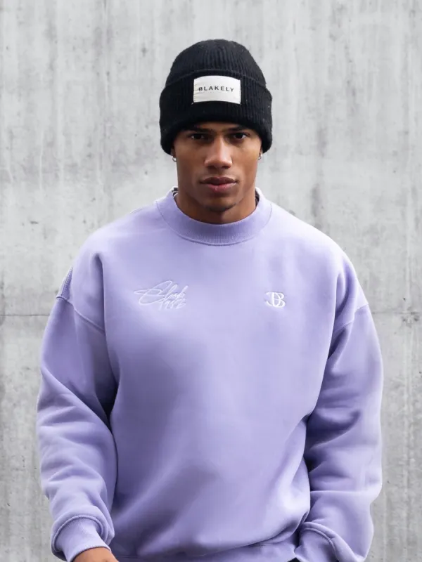 Label Knit Beanie - Black sold by Blakely