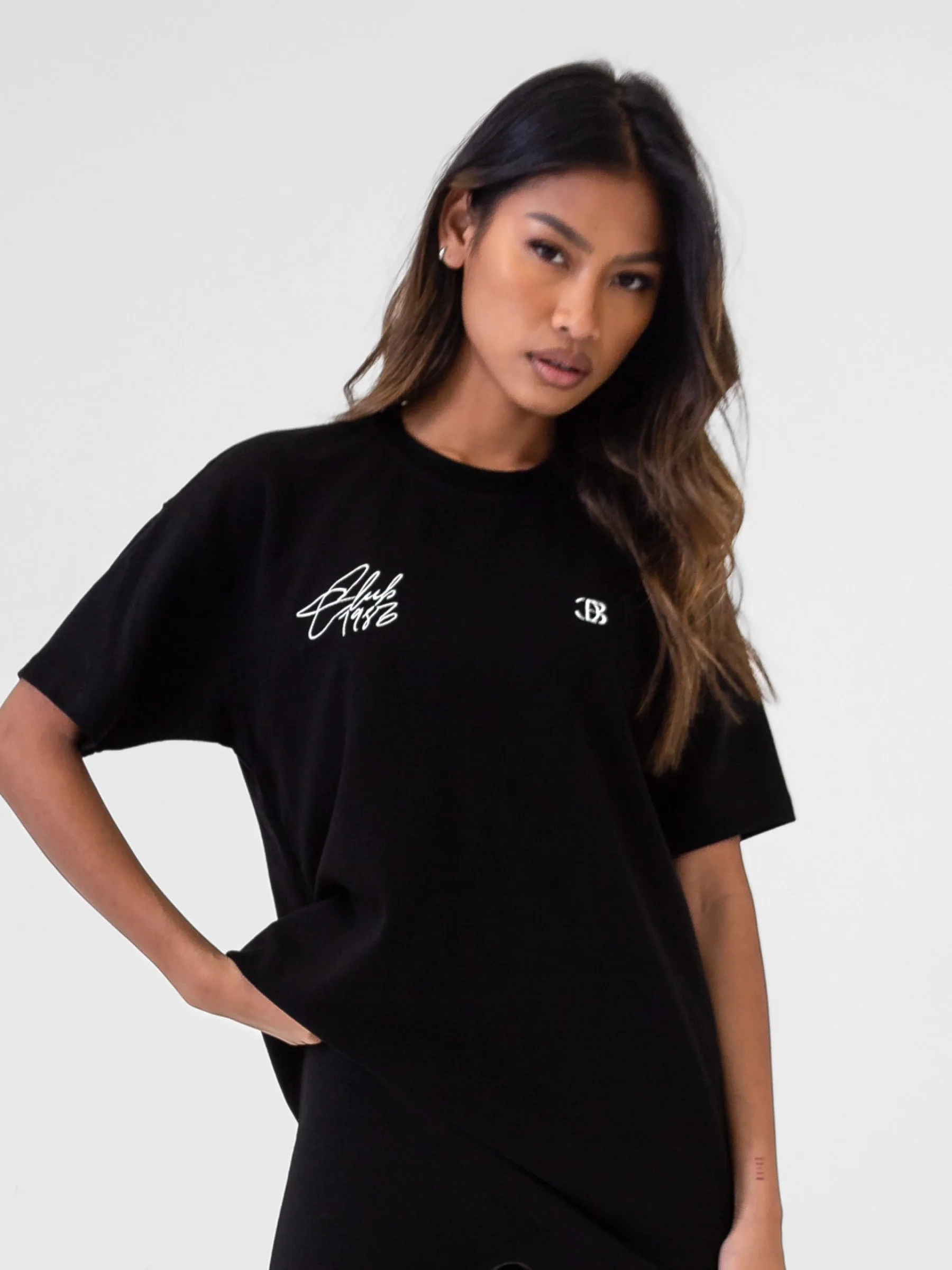 Club Oversized T-Shirt - Black sold by Blakely product image thumbnail 5