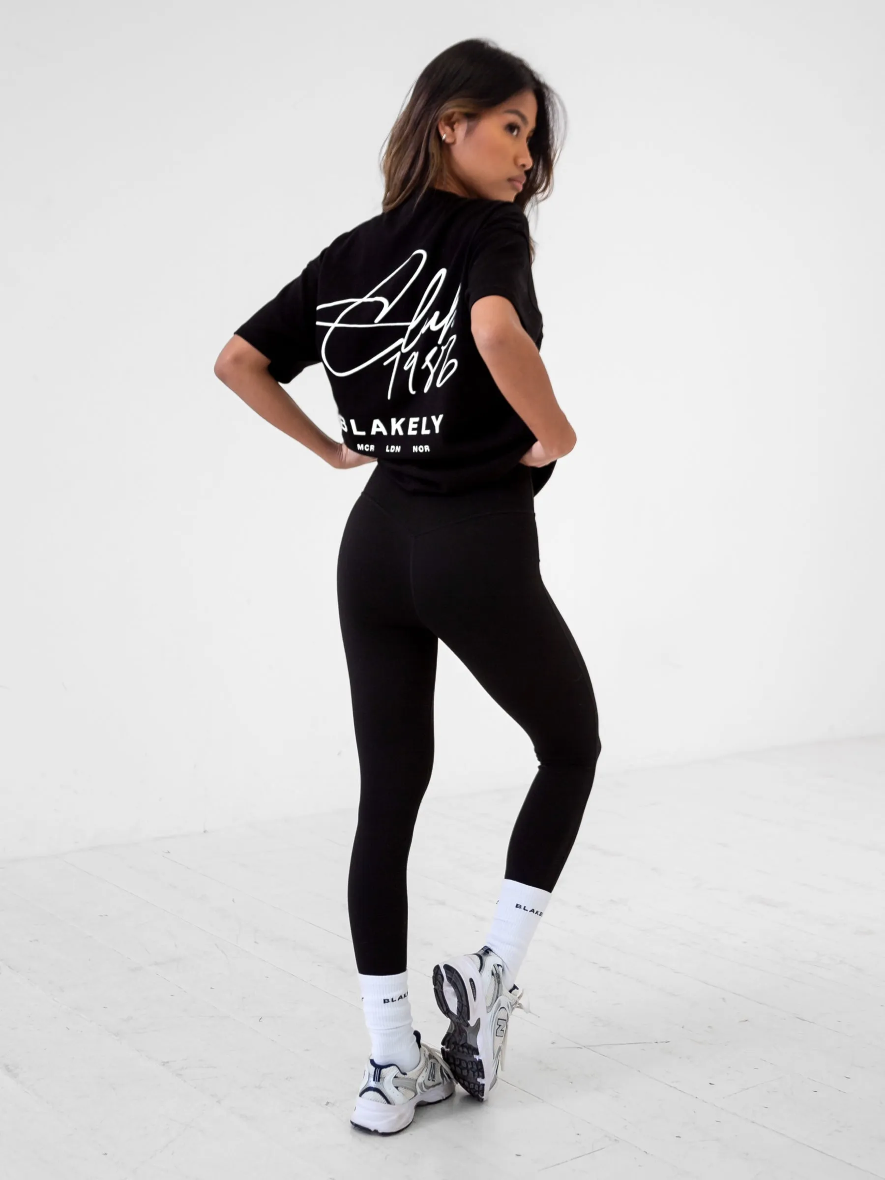 Club Oversized T-Shirt - Black sold by Blakely product image thumbnail 3