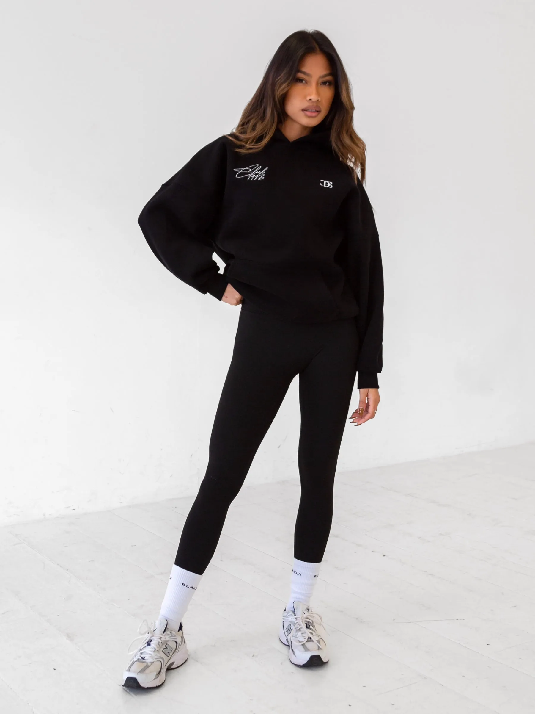 Club Oversized Hoodie - Black sold by Blakely product image thumbnail 4
