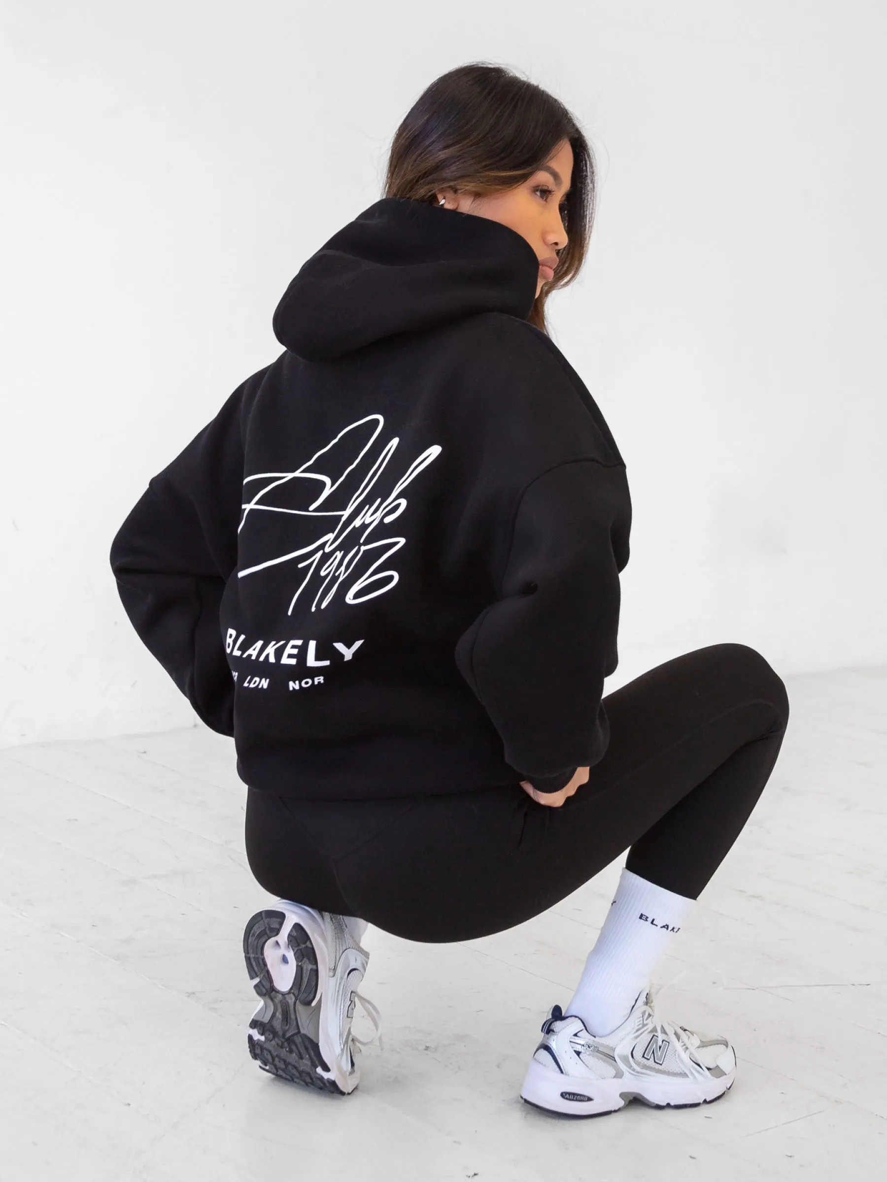 Club Oversized Hoodie - Black sold by Blakely product image thumbnail 5