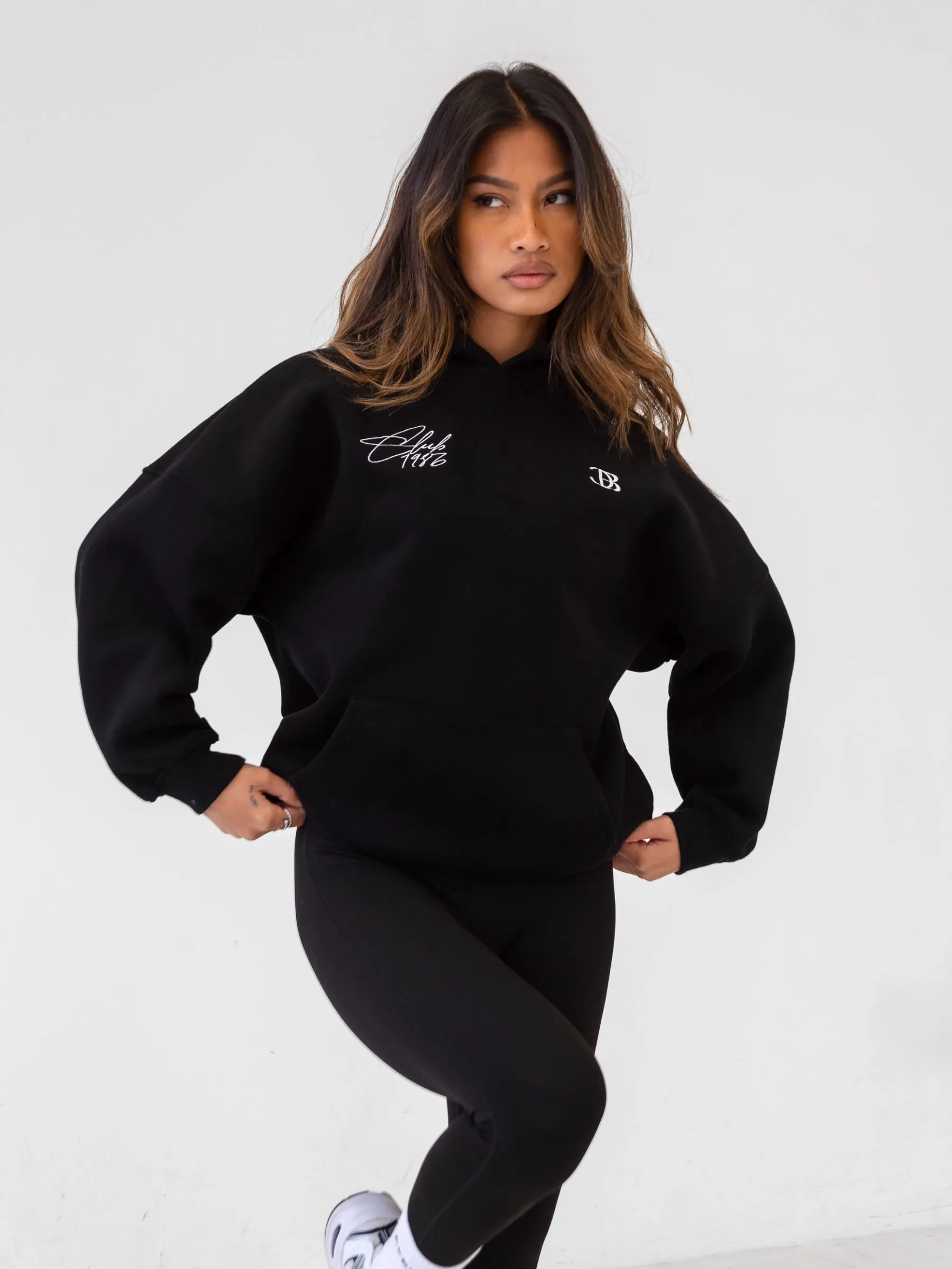 Club Oversized Hoodie - Black sold by Blakely product image thumbnail 2