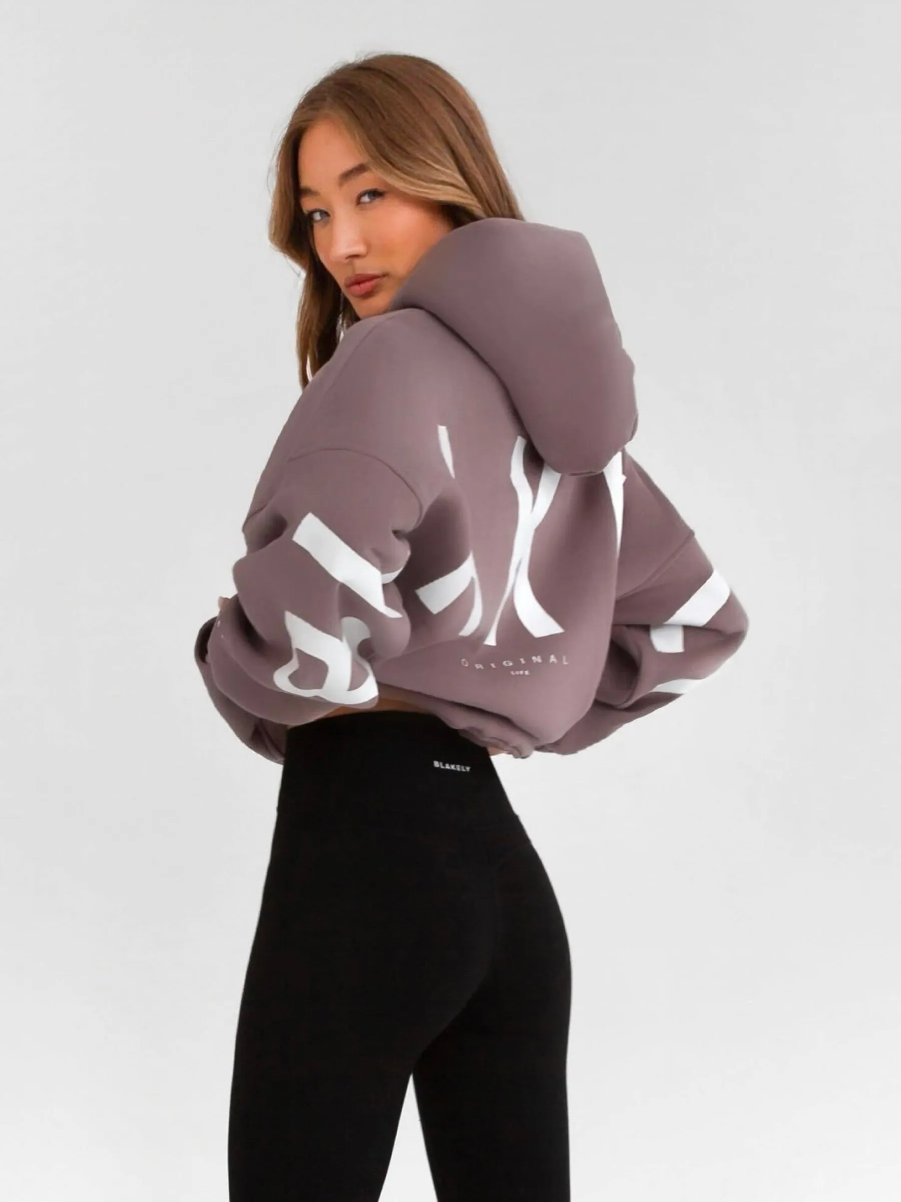 Isabel Oversized Hoodie - Pink Taupe sold by Blakely product image thumbnail 4