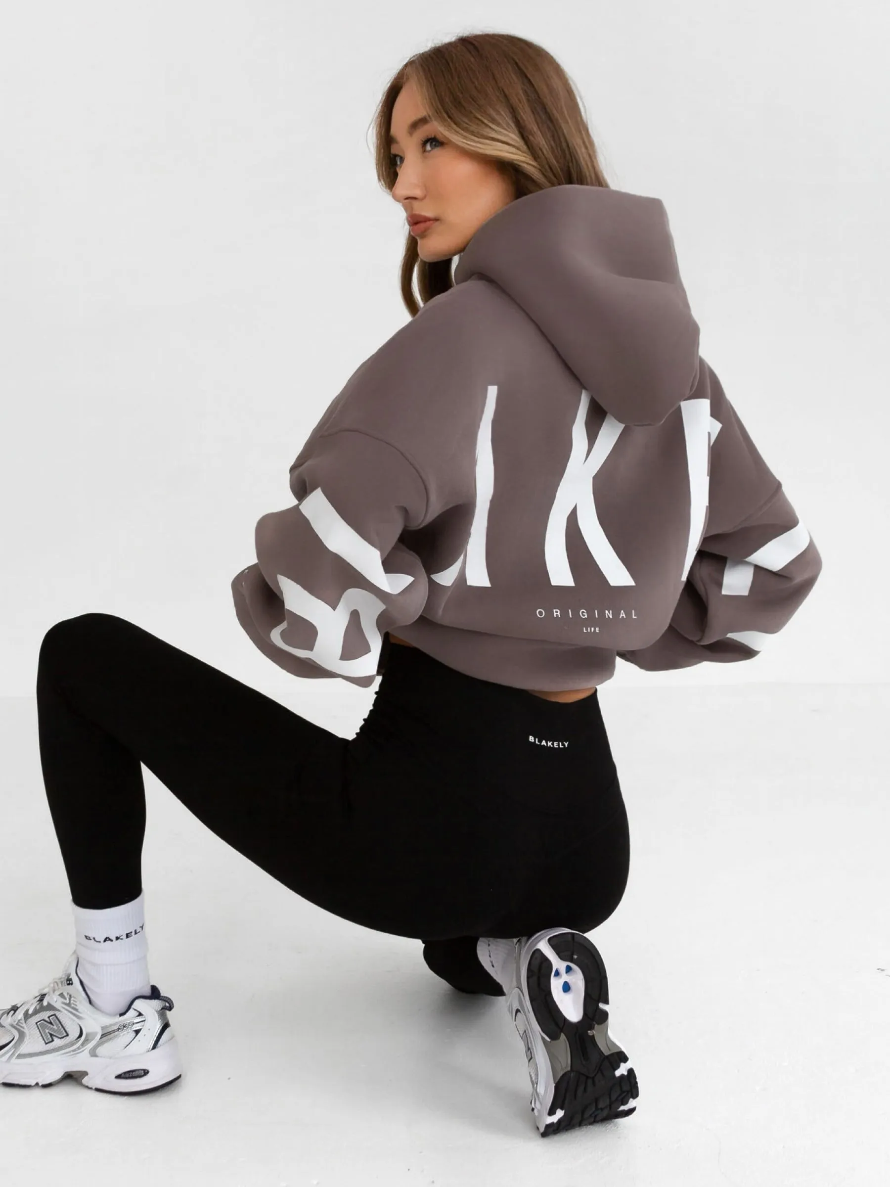 Isabel Oversized Hoodie - Pink Taupe sold by Blakely