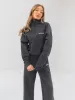 Everyday 1/4 Zip Jumper - Charcoal sold by Blakely