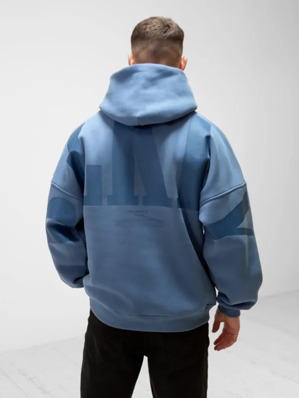 BLKLY Relaxed Hoodie - Blue sold by Blakely