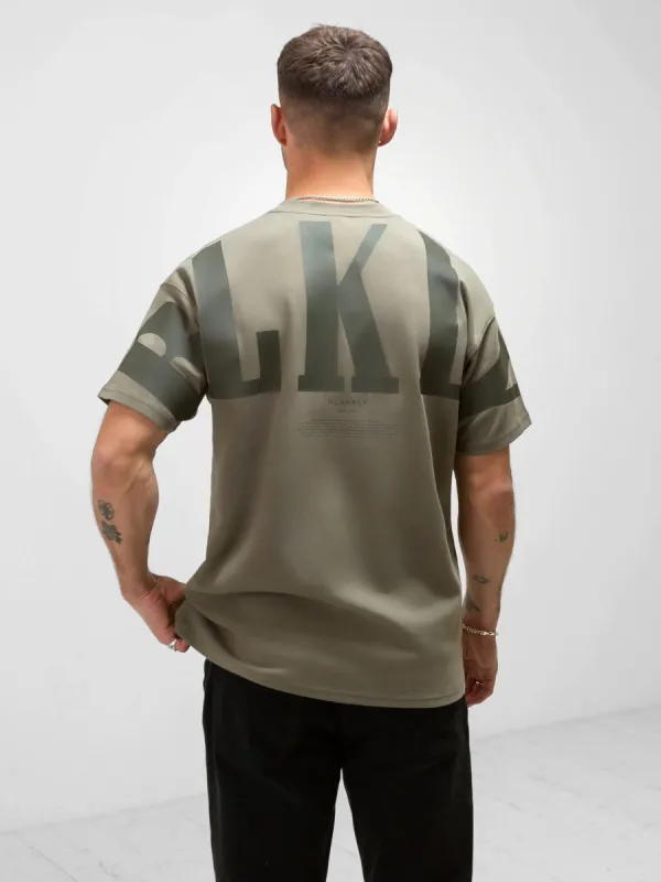 BLKLY Relaxed T-Shirt - Safari Green sold by Blakely