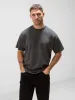 BLKLY Relaxed T-Shirt - Charcoal sold by Blakely